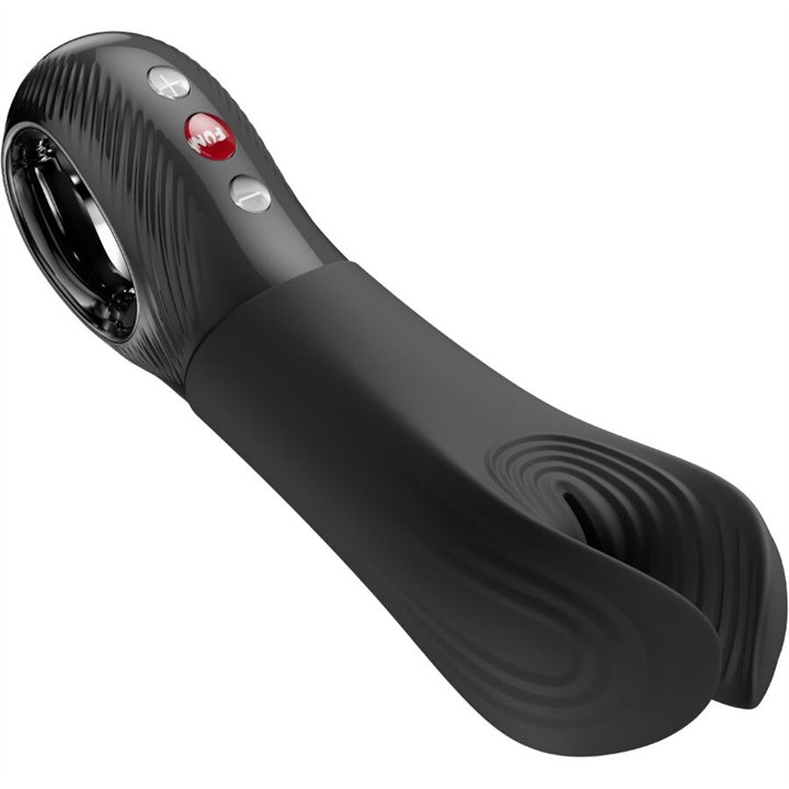 FUN FACTORY - MANTA VIBRATOR MASTURBATOR BLACK - D-244260 - Teknashop Ltd