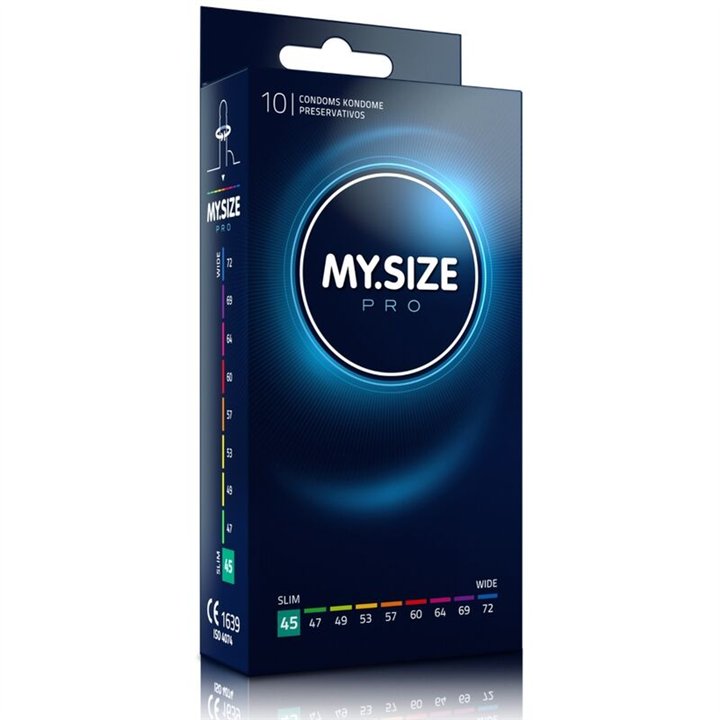 MY SIZE - PRO CONDOMS 45 MM 10 UNITS - D-228855 - Teknashop Ltd