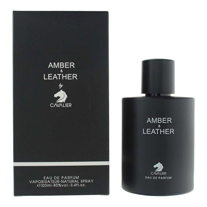 Cavalier, Amber & Leather, Eau De Parfum, Unisex, 100 ml - Teknashop Ltd