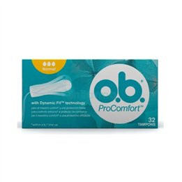 O.B Pro Comfort Normal Tampons 32 Units - unisex