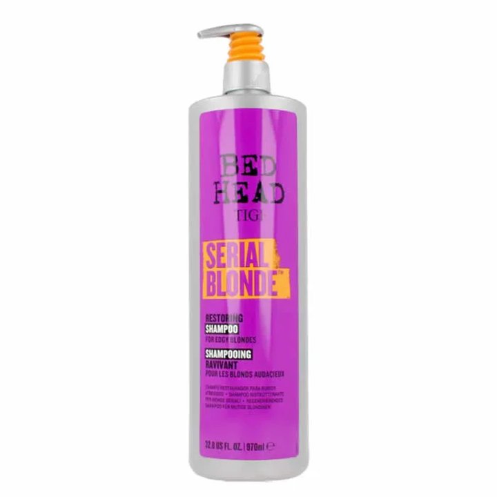 Tigi Bed Head Serial Blonde Purple Restoring Shampoo 970ml - unisex