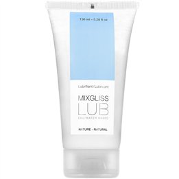 MIXGLISS - NATURAL WATER BASED LUBRICANT 150 ML - D-202915 - Teknashop Ltd