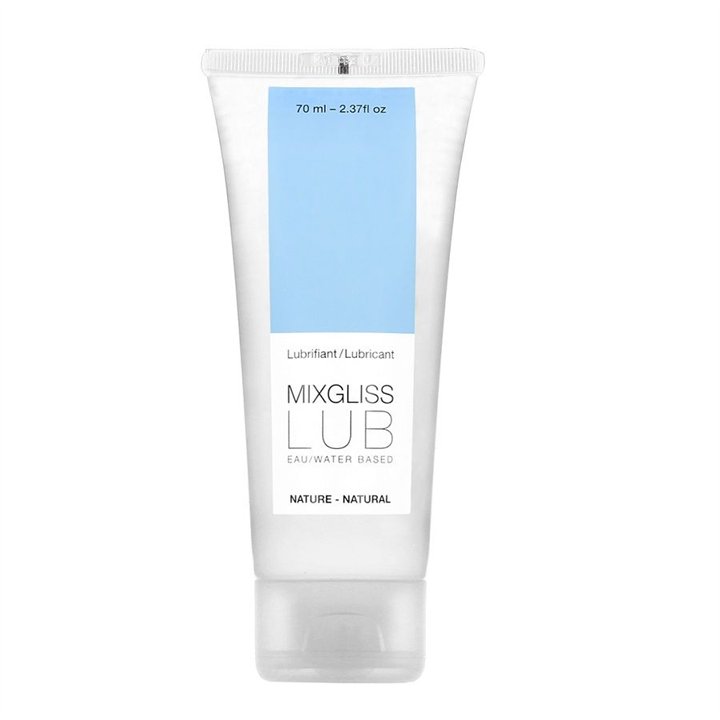 MIXGLISS - NATURAL WATER BASED LUBRICANT 70 ML - D-202923 - Teknashop Ltd