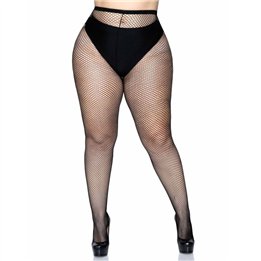 LEG AVENUE - FISHNET PANTYHOSE PLUS SIZE - D-227341 - Teknashop Ltd
