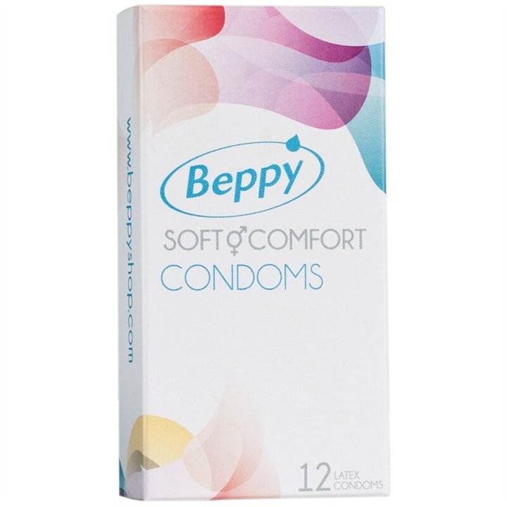 BEPPY - SOFT AND COMFORT 12 CONDOMS - D-228908 - Teknashop Ltd