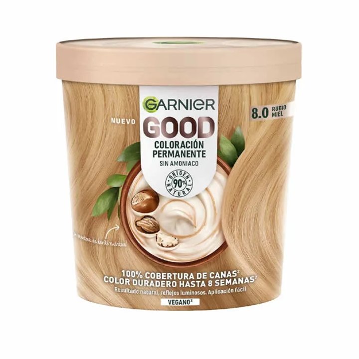 Garnier Good Permanent Hair Dye 8.0 Honey Blonde - unisex