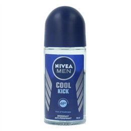 Nivea Men Cool Kick Deodorant Roll On 50ml - unisex