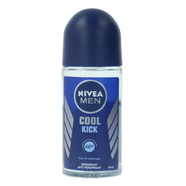 Nivea Men Cool Kick Deodorant Roll On 50ml - unisex - Teknashop Ltd