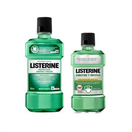 Listerine Teeth And Gums Mouthwash 500ml+ 250ml - unisex