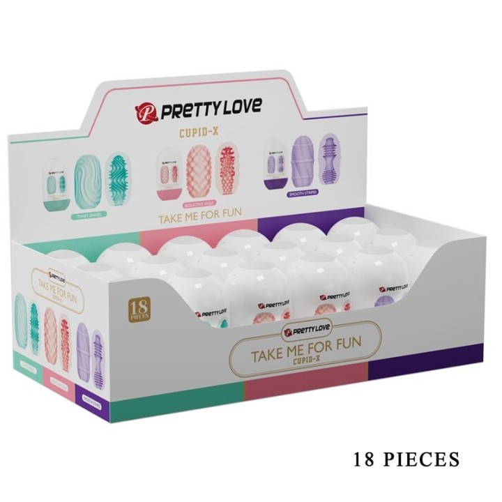 Cupid-X Display 18 Men Masturbator - BI-014931H - Teknashop Ltd