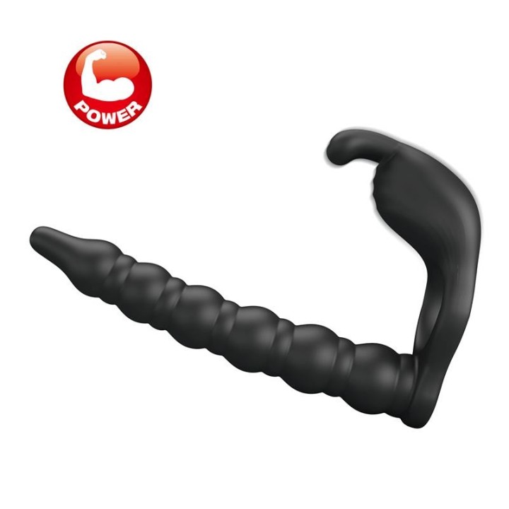 Blackney Cock Ring Vibrator Plug Silicone - BI-210327 - Teknashop Ltd