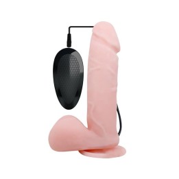 Oliver Vibrating Realistic Dildo with Rotation and Remote Control - BW-008017BRSY - Teknashop Ltd