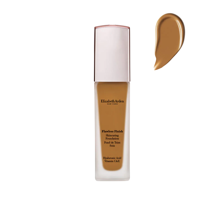 Elizabeth Arden, Flawless Finish Skincaring, Hyaluronic Acid, Long Wear, Cream Foundation, 550N, Deep Neutral, 30 ml