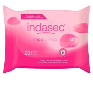 Indasec Clean And Fresh Intimate Wipes 20 Units  - unisex - Teknashop Ltd