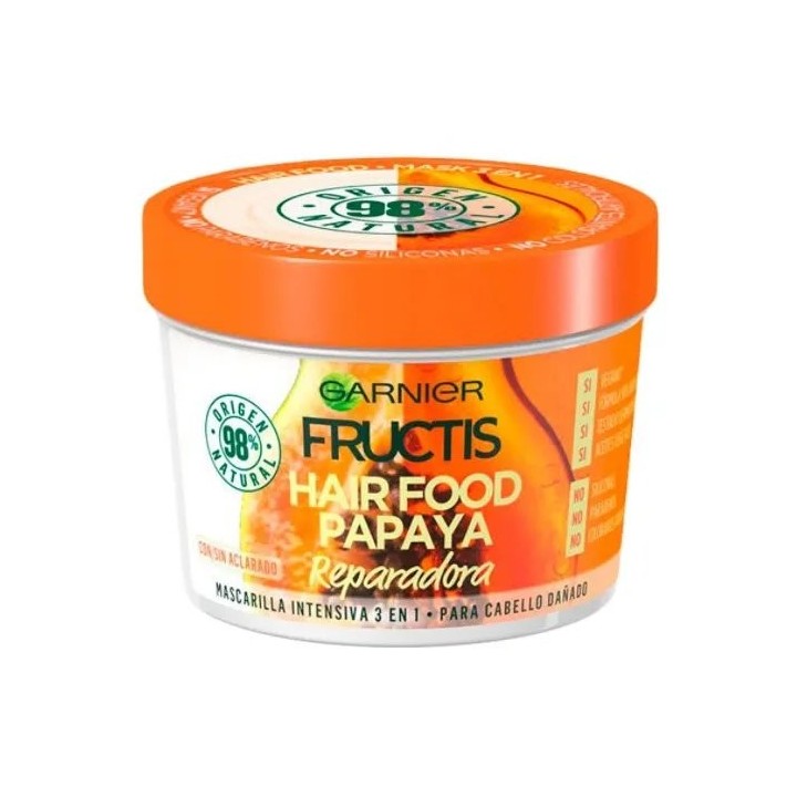 Garnier Fructis Hair Food Papaya Repair Mask 390ml - unisex - Teknashop Ltd