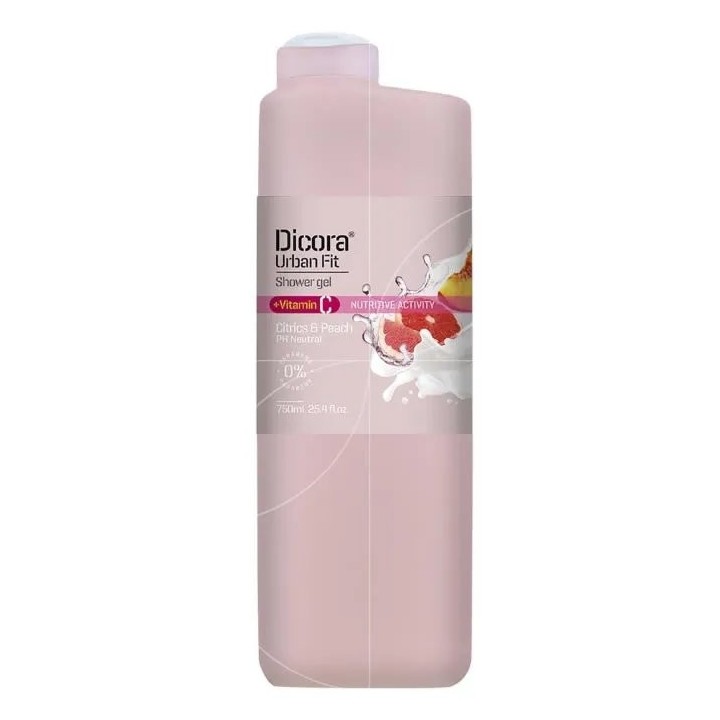 Dicora Gel Urban Fit Vitamin C 750ml - unisex - Teknashop Ltd