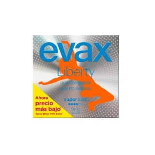 Evax Liberty Super With Wings Sanitary Towels 9+1 Units - unisex - Teknashop Ltd