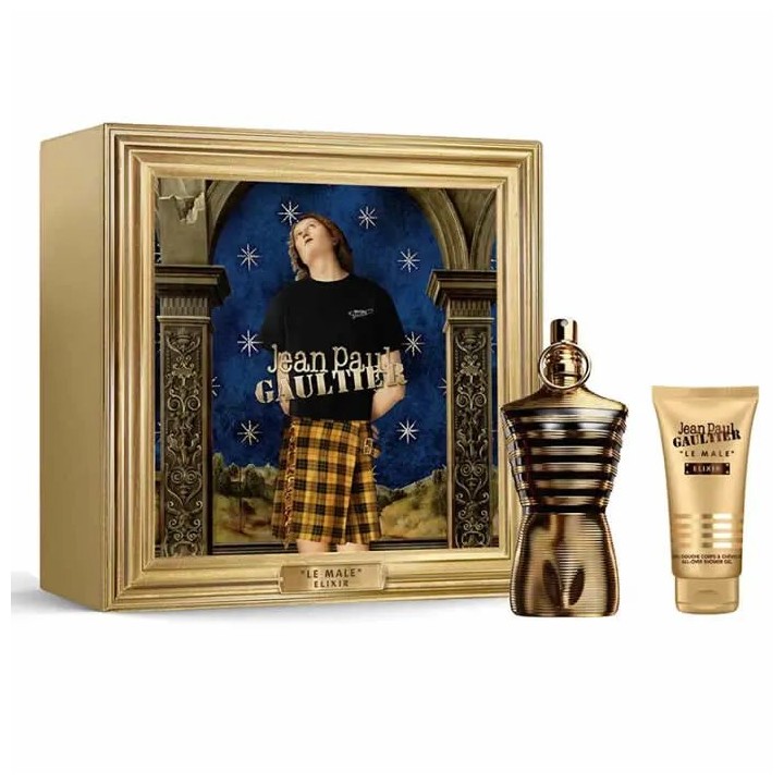 Jean Paul Gaultier Le Male Elixir Eau De Perfume Spray 125ml Set 2 Pieces - man