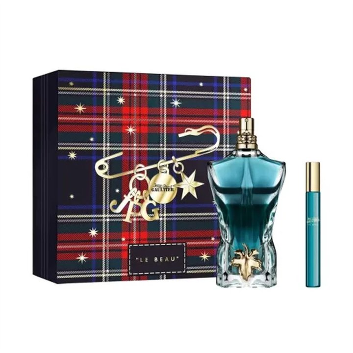 Jean Paul Gaultier Le Beau Eau De Toilette Spray 125ml Set 2 Pieces - man