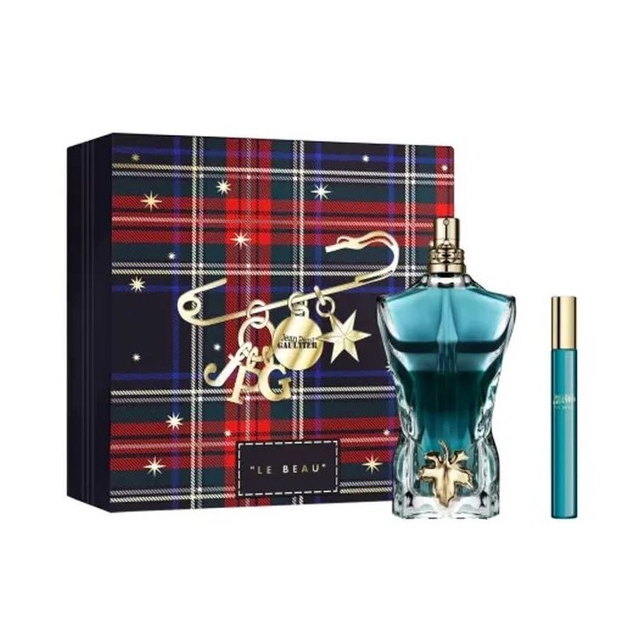 Jean Paul Gaultier Le Beau Eau De Toilette Spray 125ml Set 2 Pieces - man