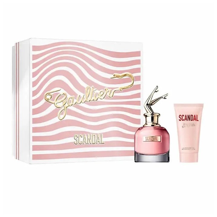 Jean Paul Gaultier Scandal Eau De Parfum Spray 50ml Set 2 Pieces - unisex