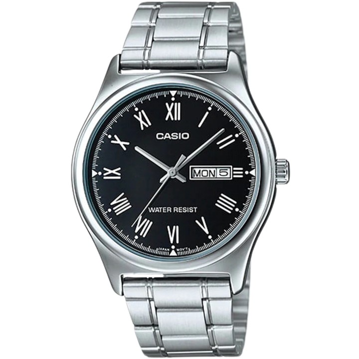 CASIO COLLECTION Mod. DAY DATE - BLACK - WW.MTP-V006D-1BUDF - Teknashop Ltd
