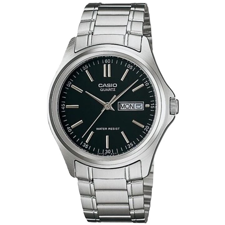 CASIO COLLECTION Mod. LADY DAY & DATE - BLACK - WW.MTP-1239D-1ADF