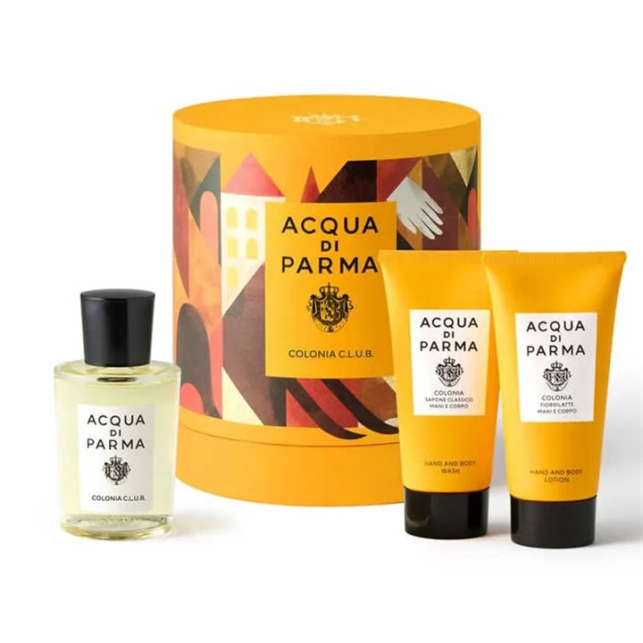 Acqua Di Parma Holiday 26 Colonia C.L.U.B. Eau De Cologne Spray 100ml Set 3 Pieces - unisex