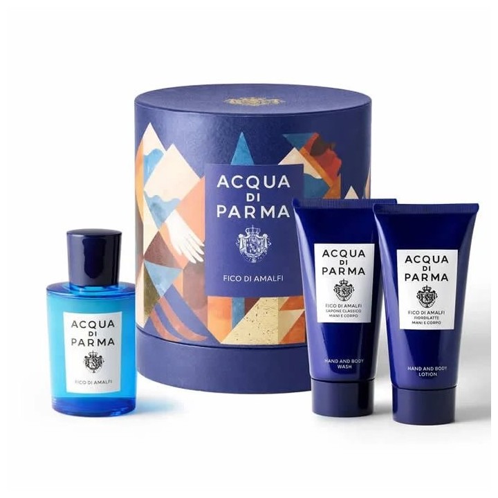Acqua Di Parma Holiday 26 Fico Di Amalfi Eau De Toilette Spray 100ml Set 3 Pieces - unisex - Teknashop Ltd