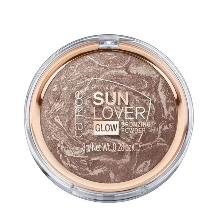 Catrice Sun Lover Glow Bronzing Powder 010 Sun Kissed Bronze - unisex - Teknashop Ltd