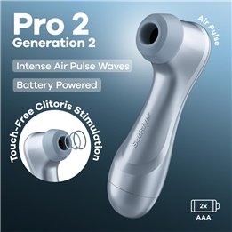Pro 2 Gen 2 Clitoris Sucker Battery Series Ice Blue - 4061504083490