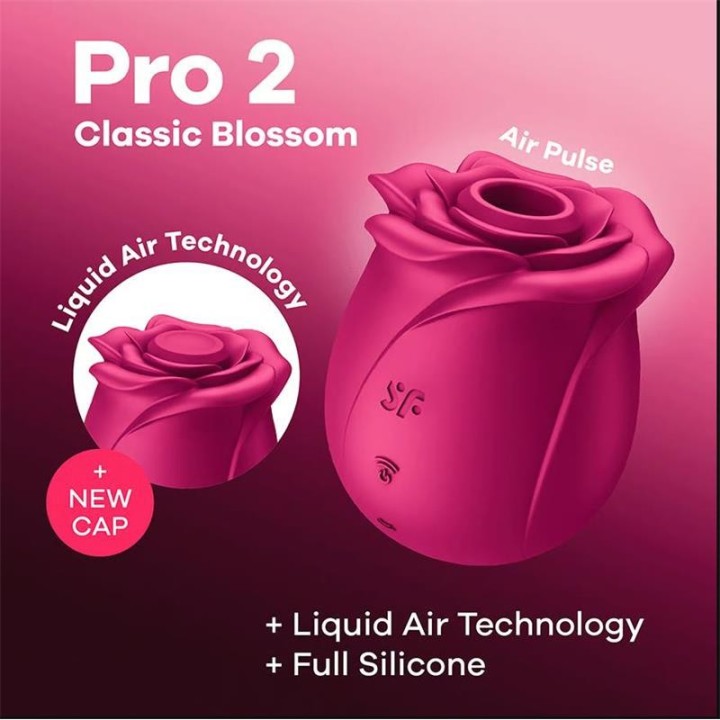 Pro 2 Classic Blossom Clit Sucker - 4061504065854 - Teknashop Ltd