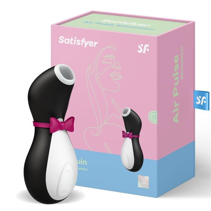 Satisfyer Pro Penguin Next Gen Black, White - 4049369015108 - Teknashop Ltd