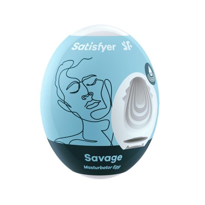 Masturbator Egg Single Savage Hydro-Active - 4049369043415 - Teknashop Ltd