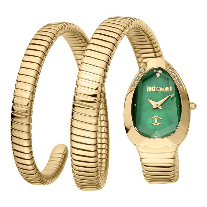 Just Cavalli Signature Snake JC1L209M0045 Ladies Watch - JC1L209M0045 - Teknashop Ltd