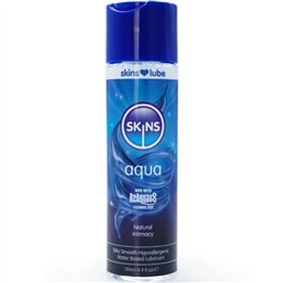SKINS - AQUA WATER-BASED LUBRICANT 130 ML - D-244870 - Teknashop Ltd