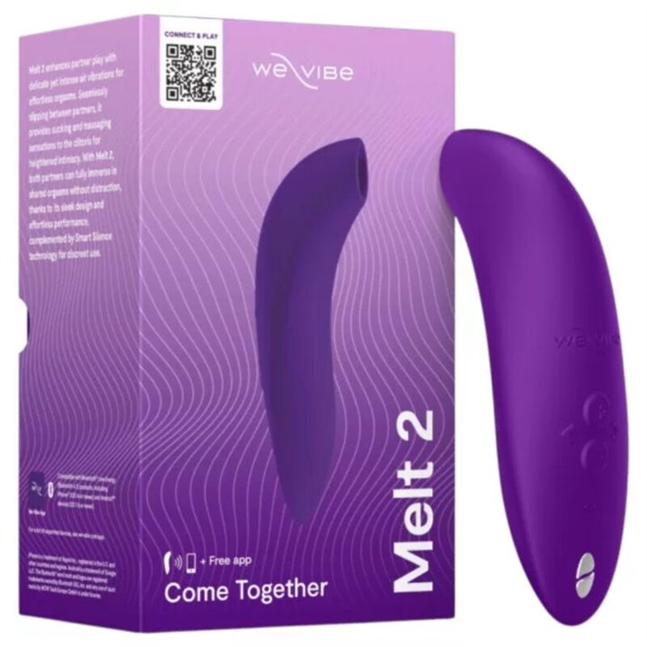 WE-VIBE - MELT 2 AIR-PULSE CLITORAL STIMULATOR PURPLE - D-247128