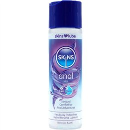 SKINS - ANAL HYBRID WATER & SILICONE-BASED LUBRICANT 130 ML - D-244882 - Teknashop Ltd