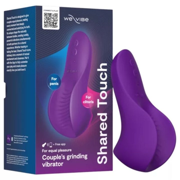 WE-VIBE - SHARED TOUCH DOUBLE-SIDED COUPLES VIBRATOR PURPLE - D-247118