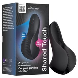 WE-VIBE - SHARED TOUCH DOUBLE-SIDED COUPLES VIBRATOR BLACK - D-247119 - Teknashop Ltd