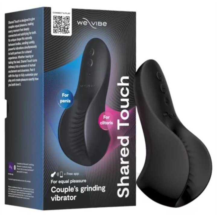 WE-VIBE - SHARED TOUCH DOUBLE-SIDED COUPLES VIBRATOR BLACK - D-247119 - Teknashop Ltd