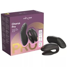 WE-VIBE - CHORUS PRO PREMIUM COUPLES VIBRATOR SATIN BLACK - D-247121 - Teknashop Ltd