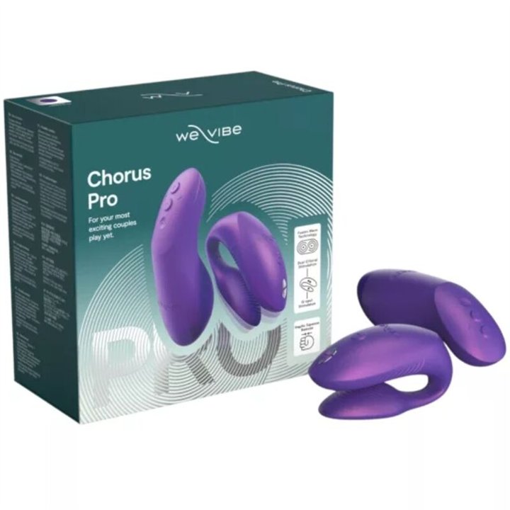 WE-VIBE - CHORUS PRO PREMIUM COUPLES VIBRATOR COSMIC PURPLE - D-247122