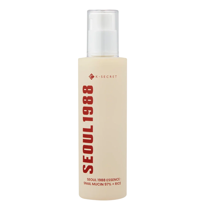 K-Secret, Seoul 1988, Snail Mucin 97% + Rice, Hydrating, Essence Water, 100 ml