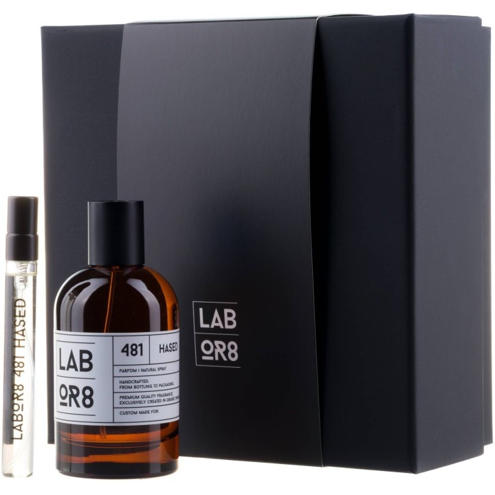 Set LABOR8: Hased 481, Eau De Parfum, Unisex, 100 ml + Hased 481, Eau De Parfum, Unisex, 10 ml - Teknashop Ltd