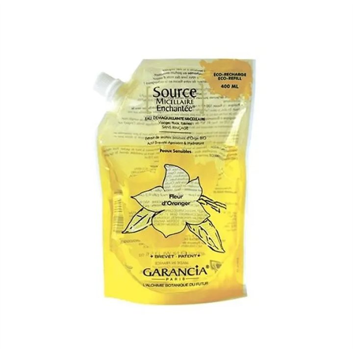 Garancia Source Micellaire Enchanté Orange Blossom Eco-Refill Makeup Remover 400ml - unisex