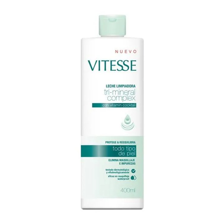 Vitesse Tri-Mineral Complex Leche Limpiadora 400ml - unisex