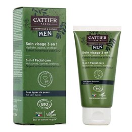 Cattier Paris Cattier Homme Cuidado Facial 3 En 1 50ml - unisex - Teknashop Ltd