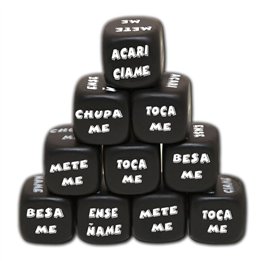 DIABLO PICANTE - BLACK ACTION DICE - D-230260