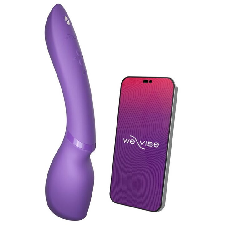 WE-VIBE - WAND 2 RECHARGEABLE BODY WAND MASSAGER PURPLE - D-247127 - Teknashop Ltd